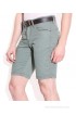 Celio Green Cotton Solid Shorts